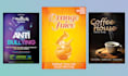 design, modern, dynamic posters, flyer or banner