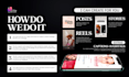 design and edit creative instagram content and posts