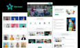 create a school, college, varsity, and online course website