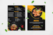 design restaurant menu, food menu, flyer menu