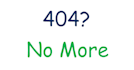 fix 301, 302, 404 not found issues
