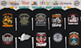 create any patriotic,vintage flag t shirt design