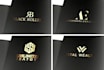 design awesome professional initial letters, monogram logo design