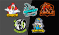 design animal mascot logo for your brand