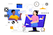 create attractive saas explainer video, demo video and saas animation