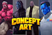 draw your concept art