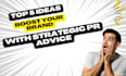 give you expert advice on public relations issues
