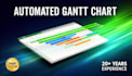 create microsoft excel project schedule gantt chart timeline