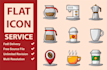 design custom flat icon