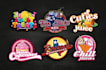 design restaurant, pizza, bbq, food logo, and food truck design