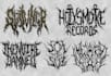 design a metal band logo