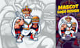 make a highly stunning logo, mascot in cartoon style design
