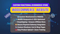 build wordpress woocommerce website online store website