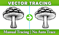 do vector tracing, vectorize logo, redraw, recreate in adobe illustrator