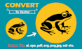 vectorize, redraw, and convert logo or graphic to scalable vector svg or ai file