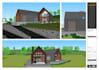 do sketchup modeling and sketchup layout drafting