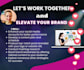 be your social media marketing manager and content creator