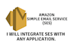 connect amazon ses with other application