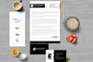 create a business card and letterhead