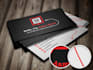 design Business card and Technology Scan QR Code
