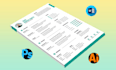 design professional quality resume, cv, and cover letter templates