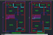 provide 2d floor plan in auto cad