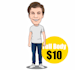 draw big head cartoon from your photo