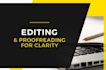professionally proofread and edit, 5000 words in 24 hours
