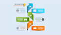 design modern info graphic presentation with animations