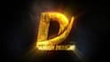 create gold logo reveal intro animation