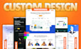 do a figma website and landing page design