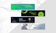 design linkedin and facebook banner or post