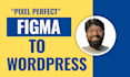 copy clone, build figma design to wordpress website, figma to elementor, divi