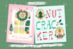 illustrate creative greeting card or postcard design