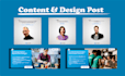 be your social media manager and content designer