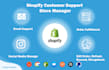 manage shopify customer service, email support, refunds, live chat