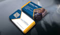 design a modern luxury business card with qr code for you