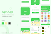 do web, mobile app ui ux design prototype or wireframe