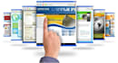 creative website design with responsive