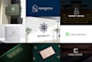 do modern minimalist business logo design and brand identity