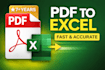 convert PDF to word or excel with ocr for scanned files
