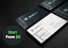 create a custom business card design