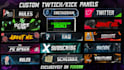 make amazing twitch header and graphics panel