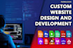 convert your design to  an interactive website