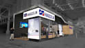 design exhibition booth, kiosk, 3d stand, virtual booth
