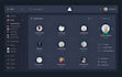 design dashboard ui and webapp ui