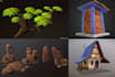 model low poly game props game assets and models for VR