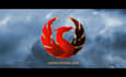 create your logo intro animation destroying by heat and wind, outro video