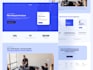 design a creative website or landing page