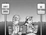 draw you a one frame comic for your blog or book etc
